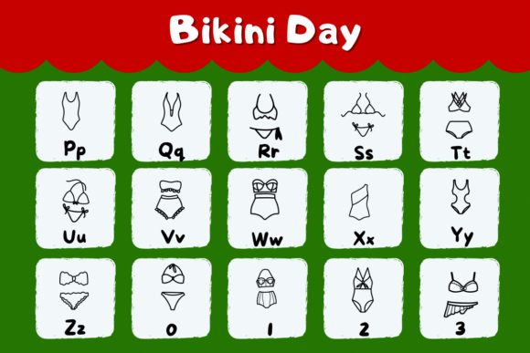 Bikini Day Font - Preview 2