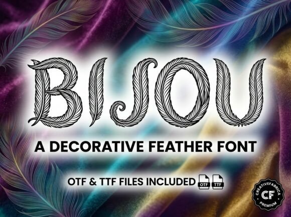 Bijou Font - Preview 1
