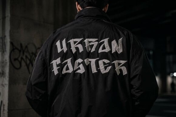 Black Graffiti Font - Preview 2