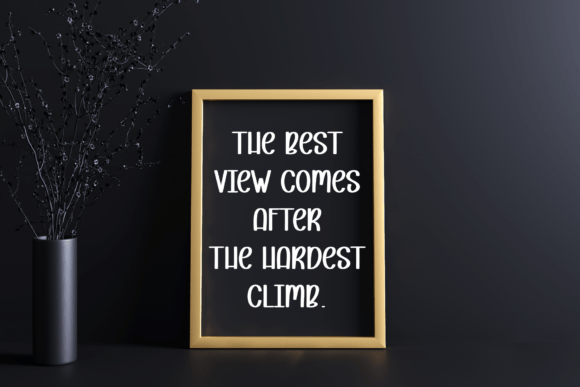 Black Moon Font - Preview 2