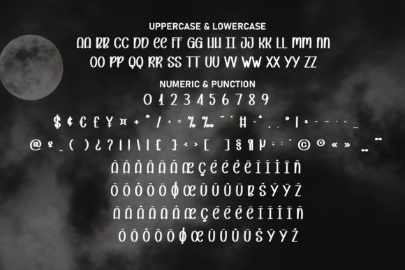 Black Moon Font - Preview 6