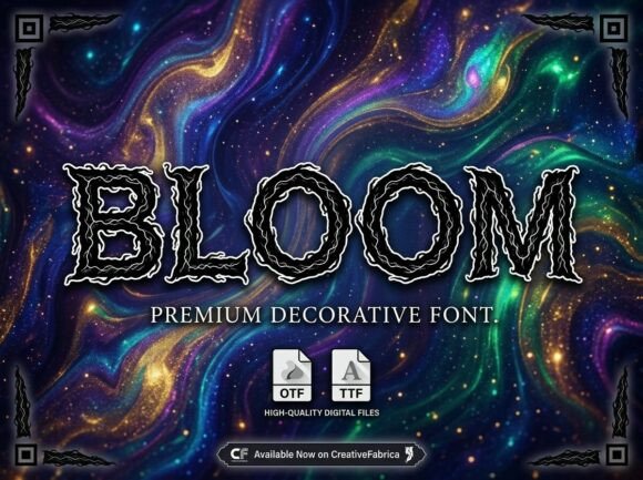 Bloom Font - Preview 1