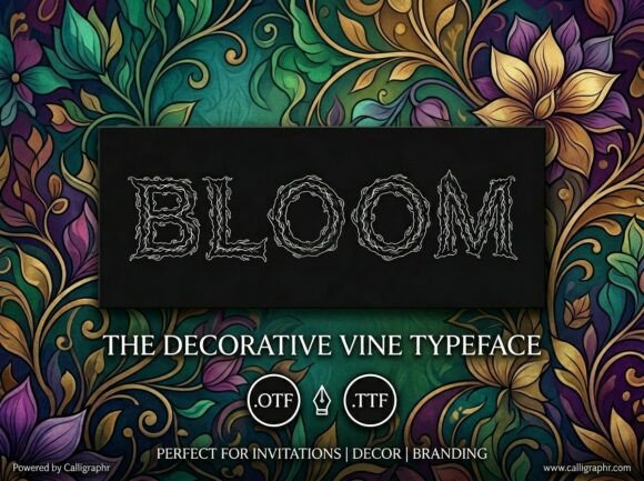 Bloom Font - Preview 2