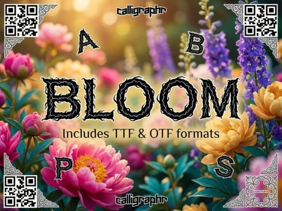 Bloom Font - Preview 3