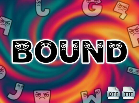 Bound Font - Preview 1