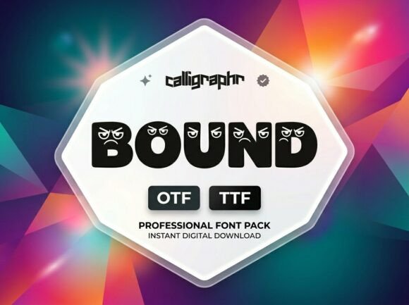Bound Font - Preview 2