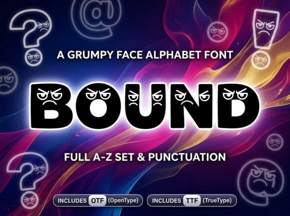 Bound Font - Preview 3