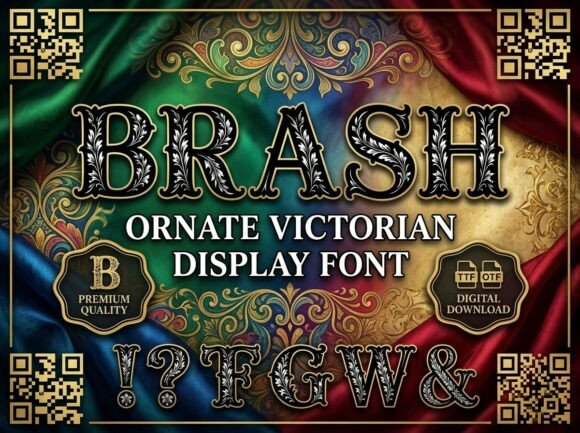 Brash Font - Preview 1