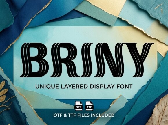 Briny Font - Preview 1