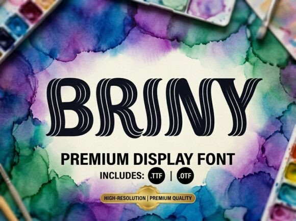 Briny Font - Preview 3