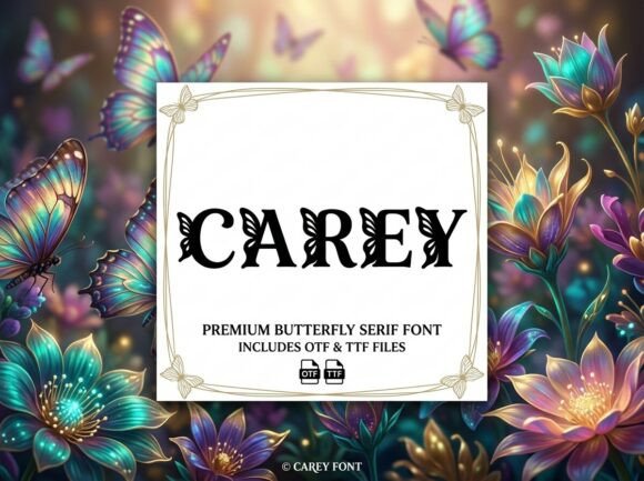 Carey Font - Preview 1