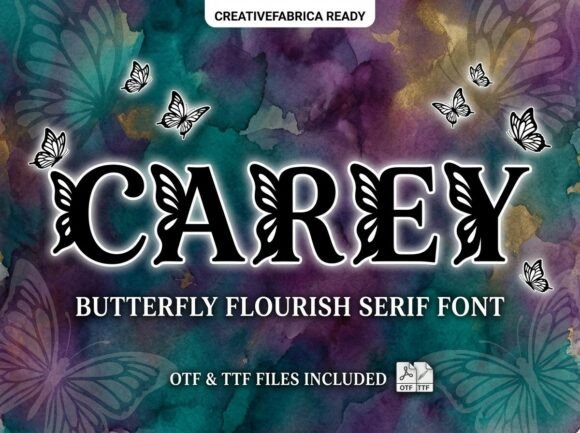Carey Font - Preview 2