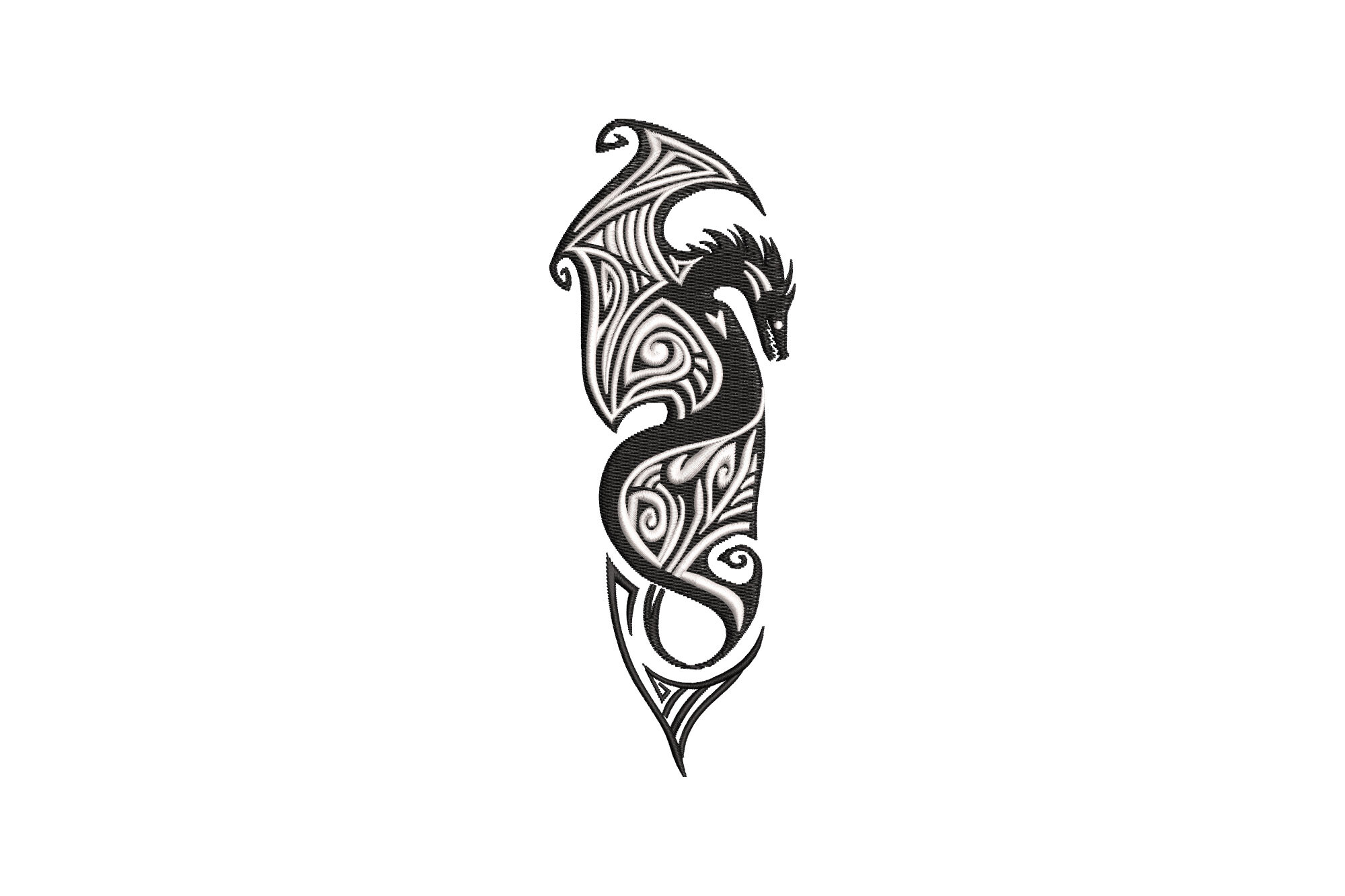 Celtic Tribal Dragon