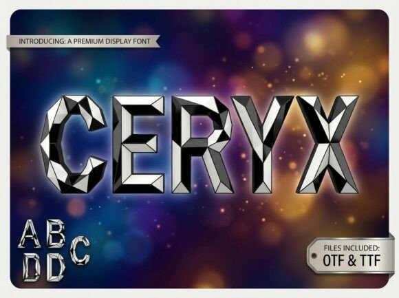 Ceryx Font - Preview 1