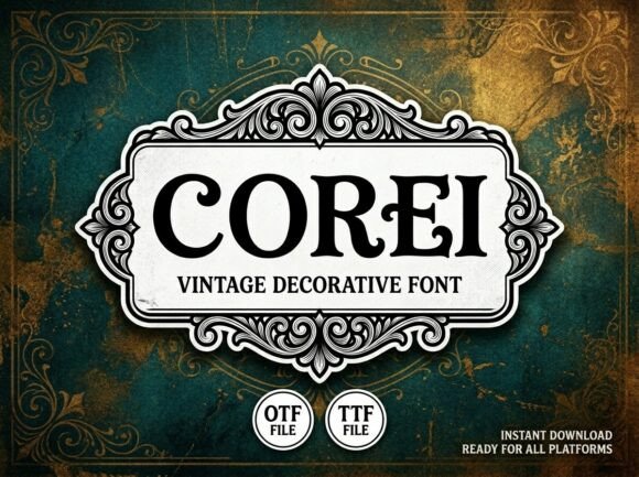 Corei Font - Preview 1