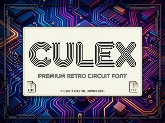 Culex Font - Preview 2