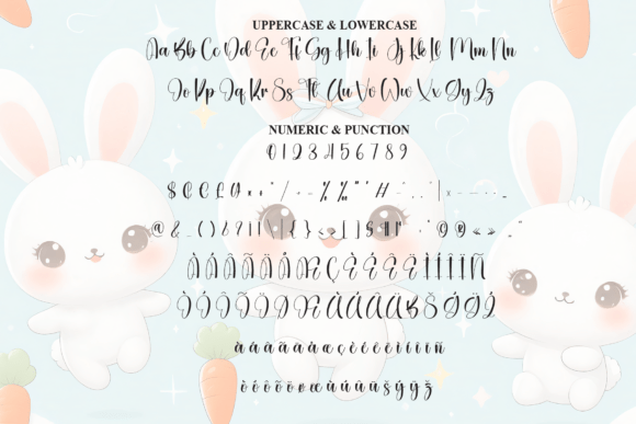 Cutie Bunny Font - Preview 6