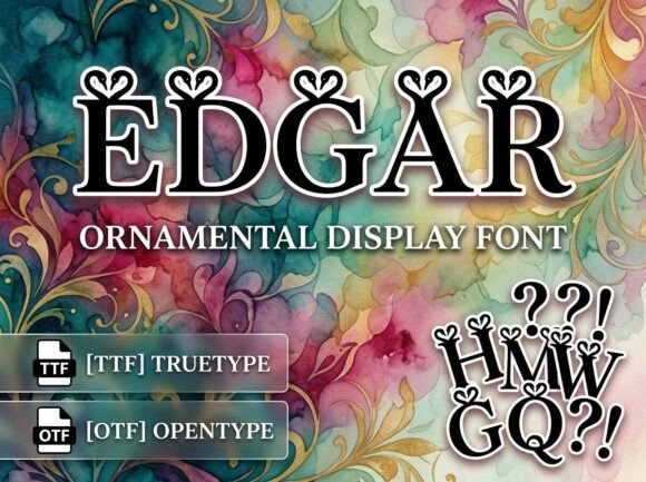 Edgar Font - Preview 1