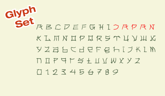 Ft Kakuji Font - Preview 4