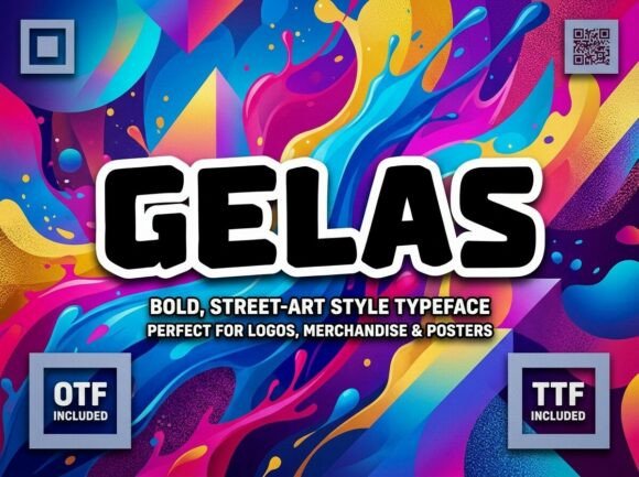 Gelas Font - Preview 1