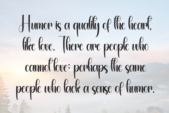 Holiday Signature Font - Preview 5