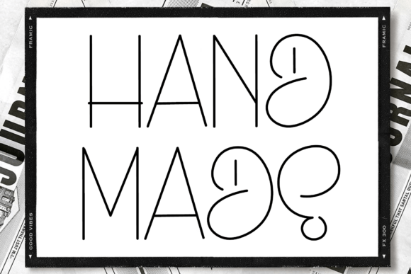 Home Monday Font PNG with transparent background - Preview 1
