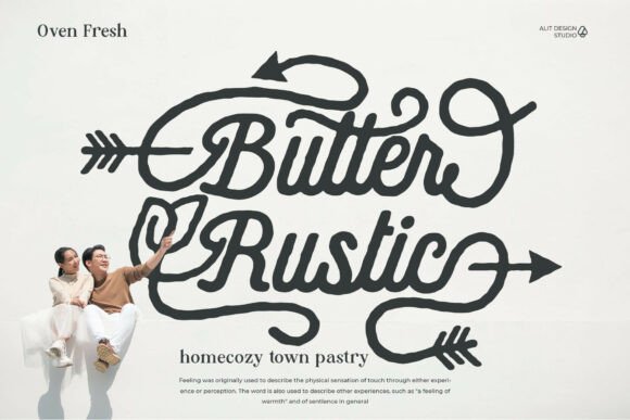 Hunter Flora Font PNG with transparent background - Preview 1