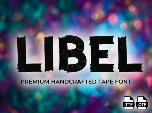Libel Font font preview - 2