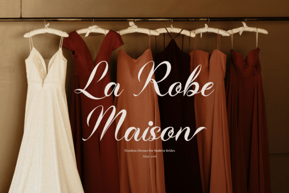 Maileya Vintage Font PNG with transparent background - Preview 5