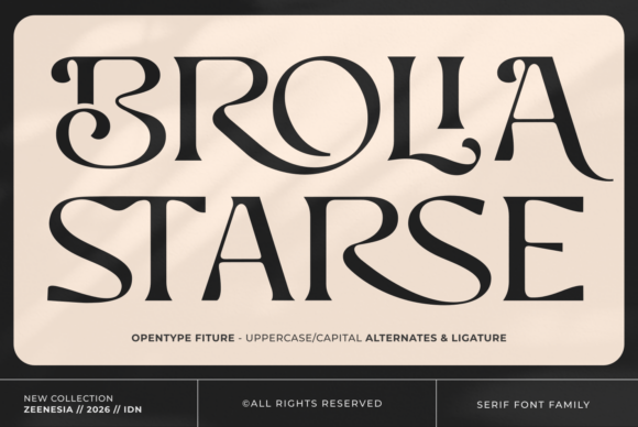 Melfira Font PNG with transparent background - Preview 3