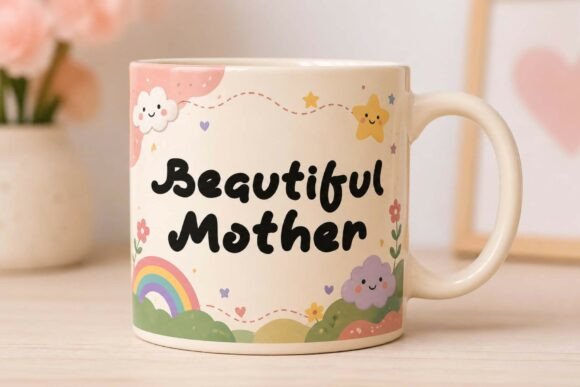 Mommy Emylina Font PNG with transparent background - Preview 1