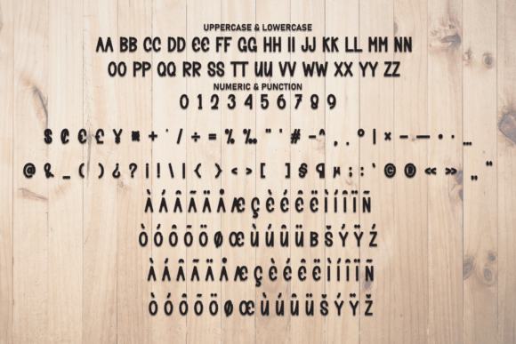 New Brush Font PNG with transparent background - Preview 6