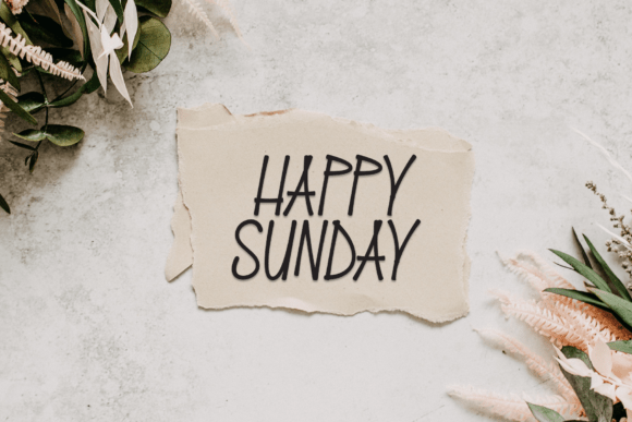 Ornament Handwriting Font PNG with transparent background - Preview 2