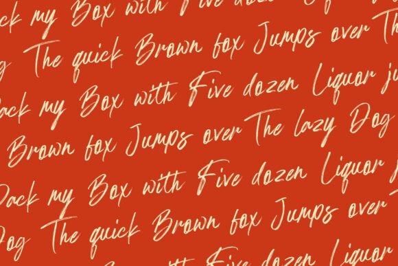 Palmetas Font PNG with transparent background - Preview 4