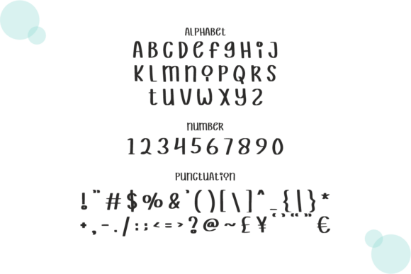 Pencil Party Font PNG with transparent background - Preview 3