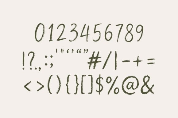 Rawlyn Brush Font PNG with transparent background - Preview 2