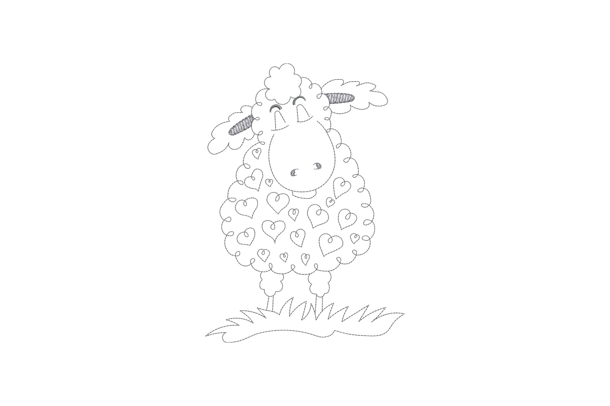 Sheep Outline