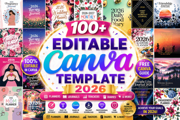 100+ Editable KDP Interiors Templates 2026