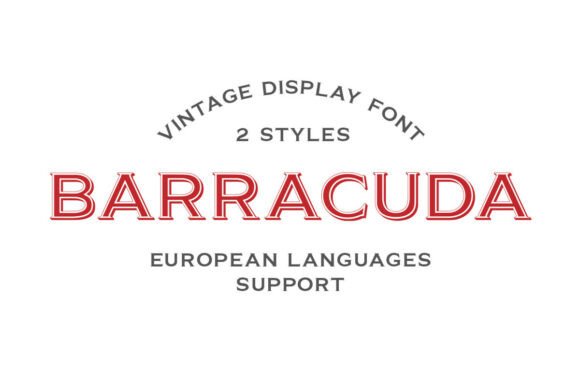 Barracuda Font - Preview 4