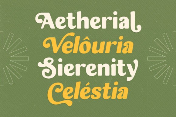 Bisque Velouté Font - Preview 1