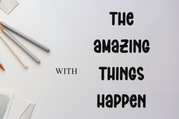 Booming Font - Preview 2
