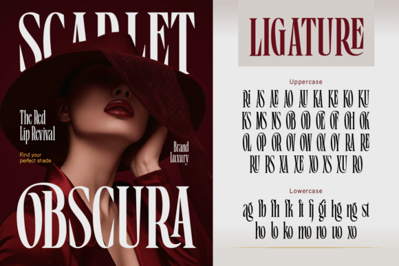 Boserich Font - Preview 4