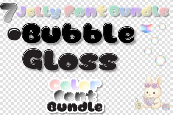 Bubble Gloss Font - Preview 5