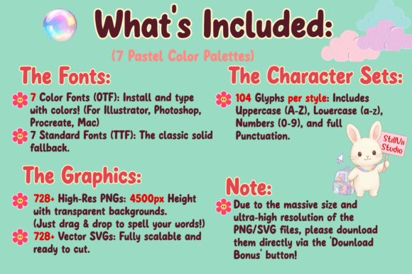 Bubble Gloss Font - Preview 1
