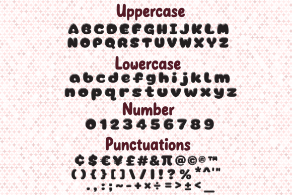 Bubble Gloss Font - Preview 6