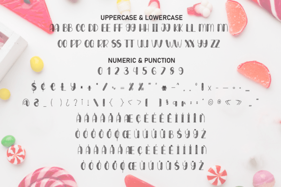 Candy January Font - Preview 6