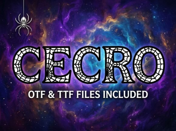 Cecro Font - Preview 1