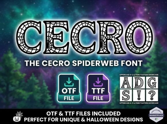 Cecro Font - Preview 2
