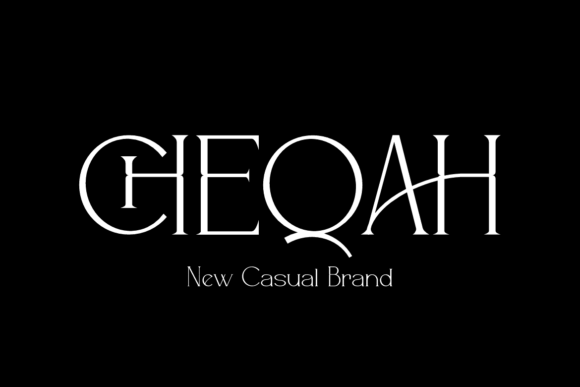 Cheqah Font - Preview 5