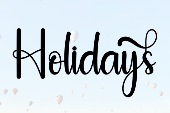 Fancy Font - Preview 1